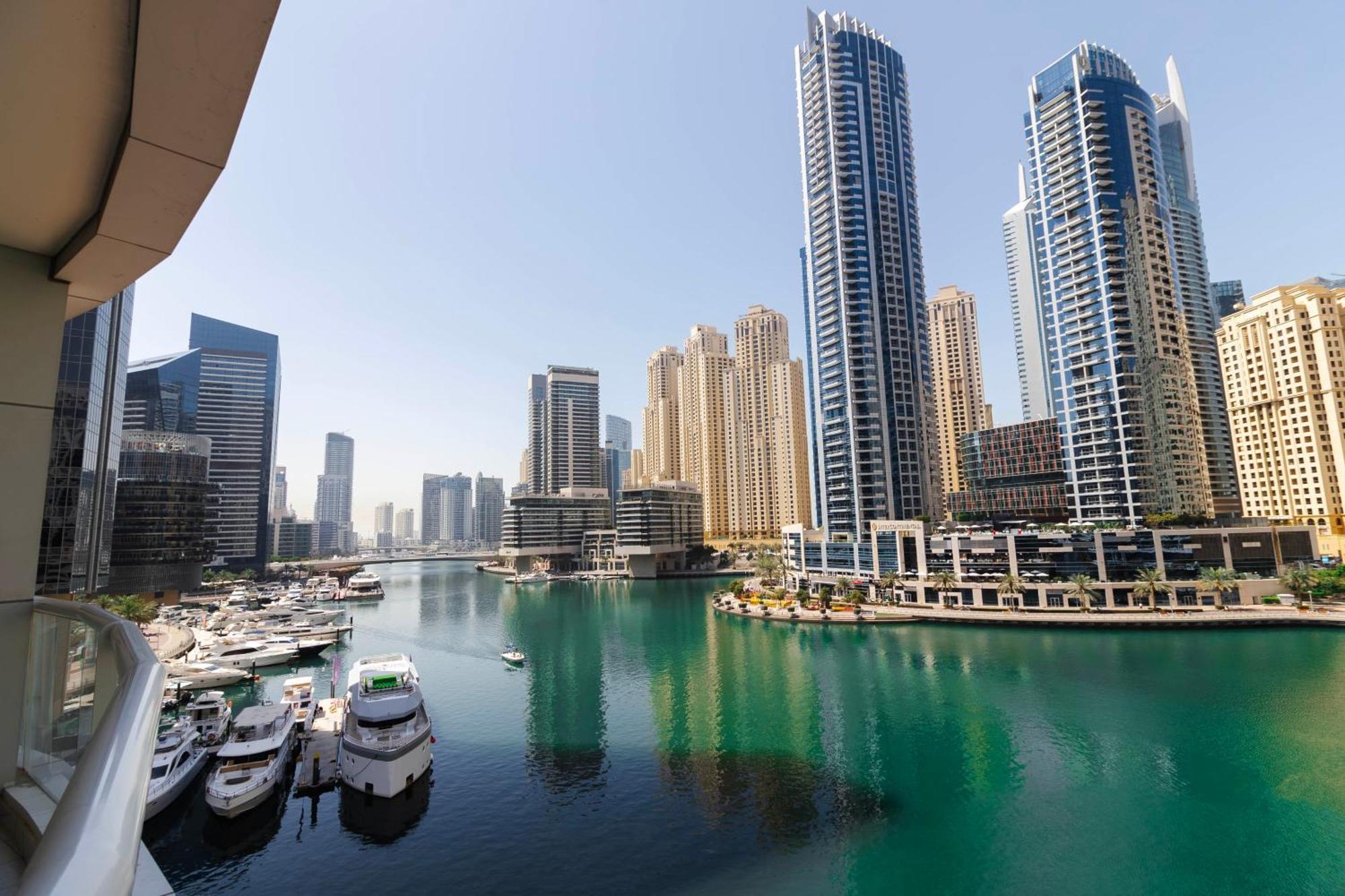 Relaxing 2Br Haven In Dubai Marina Perfect Location & Amenities Lejlighed Eksteriør billede